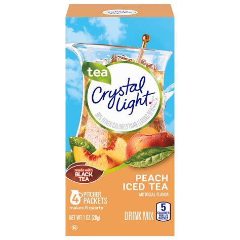 Lemon Iced Tea Naturally Flavored Powdered Drink Mix | CRYSTAL LIGHT ...