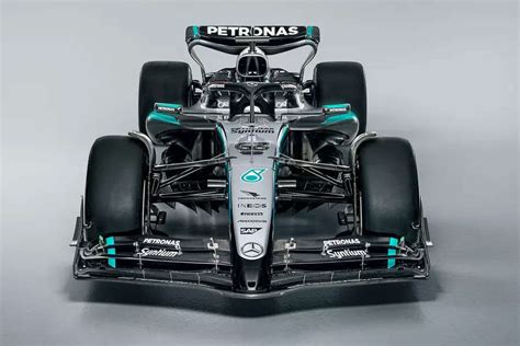 Mercedes unveils 2025 W16 F1 car ahead of Bahrain testing: A glimpse ...