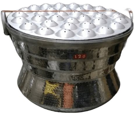 ALUMINIUM IDLI PANAI 60 KUZHI IDLY POT – Velan Store