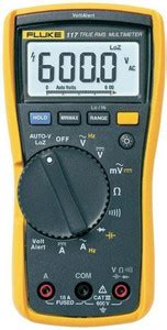 FLUKE Digital Multimeter, 110 Series, 6000 Count, 3.5 Digit Digital ...