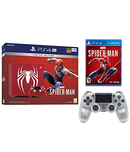 Buy Playstation 4 Pro Marvel's Spider-Man Limited Edition Amazing Red ...