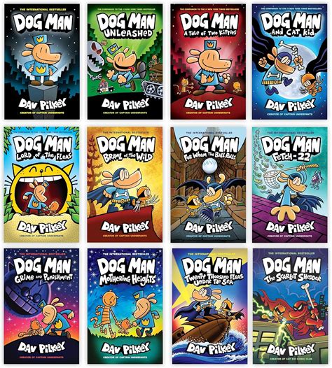 Dog Man Books Series Set 1-11 - Dav Pilkey | Amazon.com.au | Books