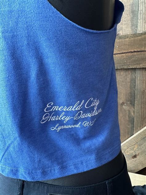 Emerald City Harley-Davidson® Heritage Crop Tank Top – Mt. Rainier ...