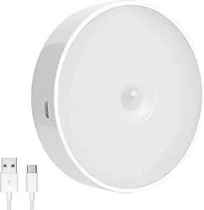 NKL LED Smart Motion Sensor Light 125 USB Rechargeable Stick-Anywhere ...