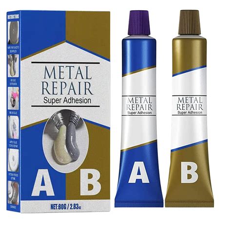 Metal Repair Glue, Magic Metal Mending, Cold Weld Metal Repair Paste A ...