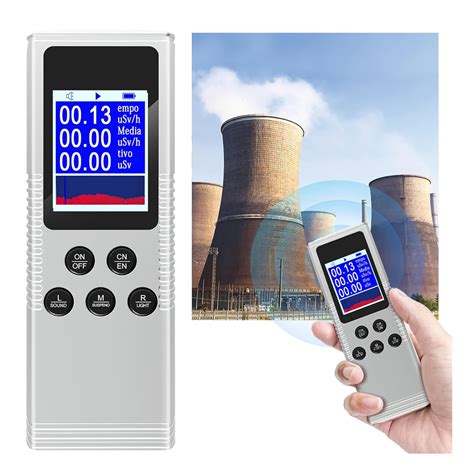 Geiger Counter Dosimeter for Nuclear Radiation, Portable Radiation ...