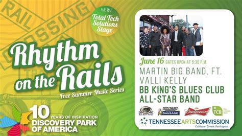 Rhythm on the Rails June 16, 2023, Discovery Park of America, Union ...