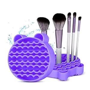 GLEVA Portable Washing Tool Cosmetic Brush Cleaner Hand Washing ...