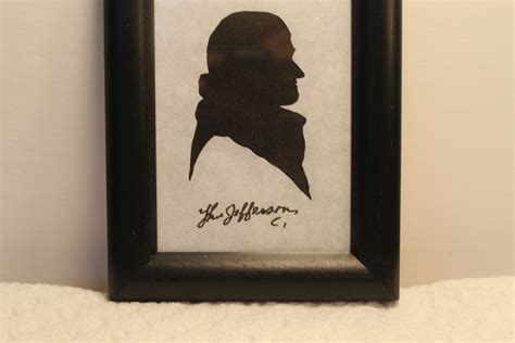 Thomas Jefferson Silhouette Cut Onlay - Etsy