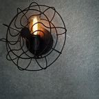 Geometric Wave Industrial Wall Sconce | Living Room Light Fixtures ...
