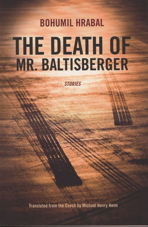 Buy The Death of Mr. Baltisberger (Northwestern World Classics) Book ...