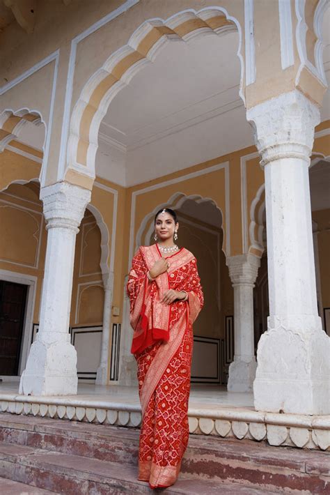 Explore Exquisite Georgette Sarees Collection – Geroo Jaipur