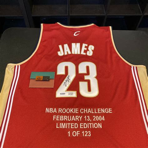 Lebron James Autographed Memorabilia | Signed Photo, Jersey ...