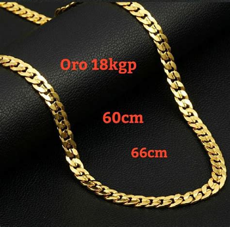 Cadena de hombre oro 18 kgp en Lima | Clasf moda-y-accesorios
