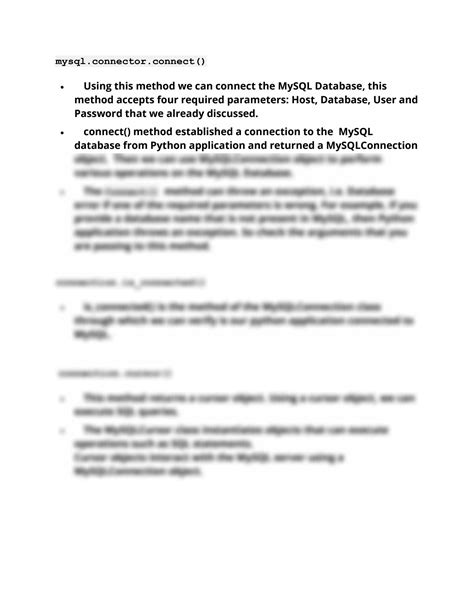 Python MySQL Database Connection 的图像结果