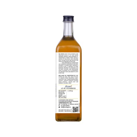 Wood Pressed Cold Pressed Sesame Oil