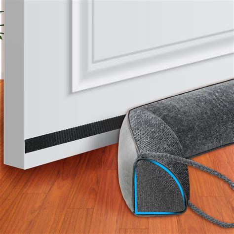 Amazon.com: Door Draft Stopper Door Sweep: Weather Stripping Door Seal ...