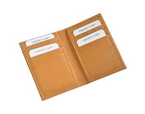 Buy Slim Tan Credit Card Holder with 8 Card Slot at Amazon.in