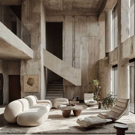 20+ Intriguing and Bold Brutalist Interior Design Inspirations • 333 ...