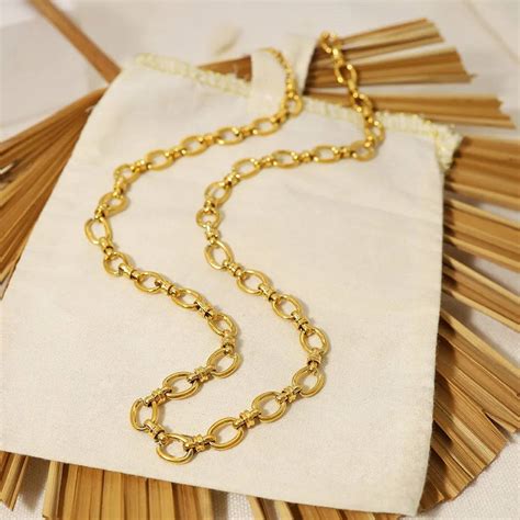 Buy Now Premium Chain - GLEAM GOLD LINK - 5.5mm Pure Stainless Steel ...