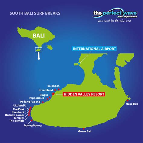 Surf Spots In Bali Map at Priscilla Roberts blog