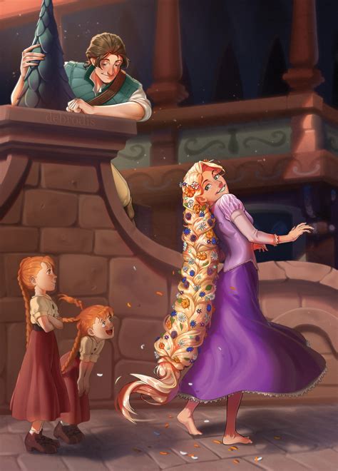 Braided Hair Rapunzel