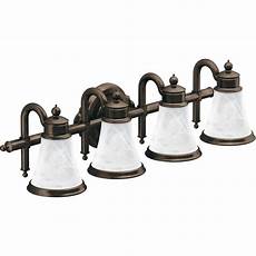 Brushed Bronze Bathroom Lighting by Moen Yb9864bn Waterhill Brushed Nickel Vanity Light Brushed Bronze Bathroom Lighting