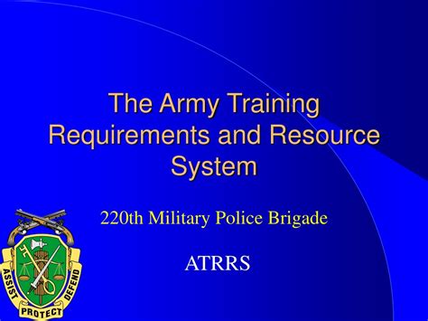 PPT - Efficient ATRRS Training Management System PowerPoint ...