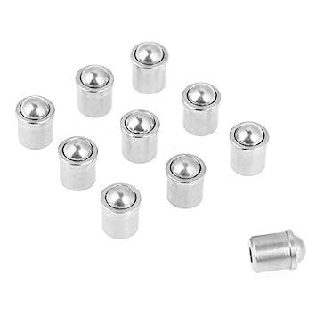 Ball Plungers, Pack of 10pcs 304 Stainless Steel Push Fit Ball Spring ...