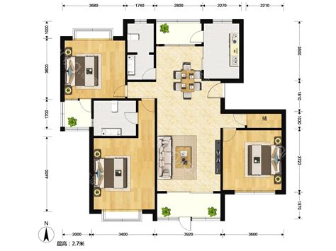 128平米跃层现代欧式卧室装修效果图_太平洋家居网图库