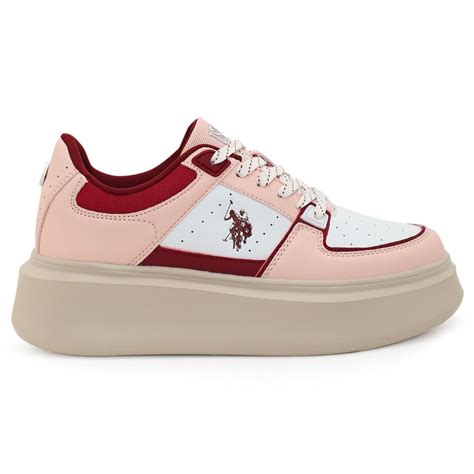 Buy U.S. POLO ASSN. Women Kai Pink Sneakers Online