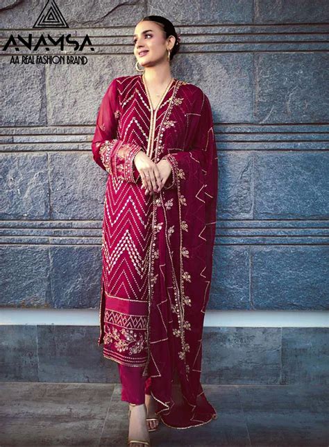 Anamsa 266 Designer Pakistani Salwar Suits Collection
