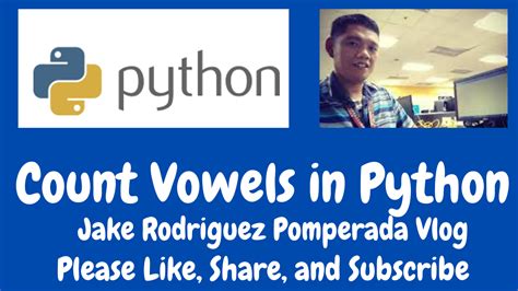 Vowels Python 的图像结果