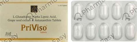 Buy Priviso Tablet (10) Online at Flat 15% OFF | PharmEasy