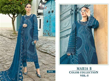 Shree Fabs Maria B Colour Collection Vol 5 Cotton Pakistani Dress Material