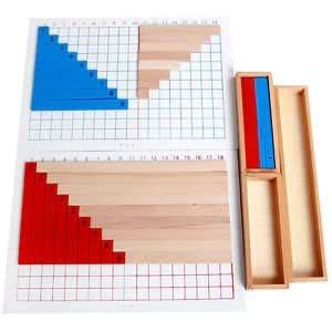 Buy Wooden Montessori Addition and Subtraction Board Kids Educational ...