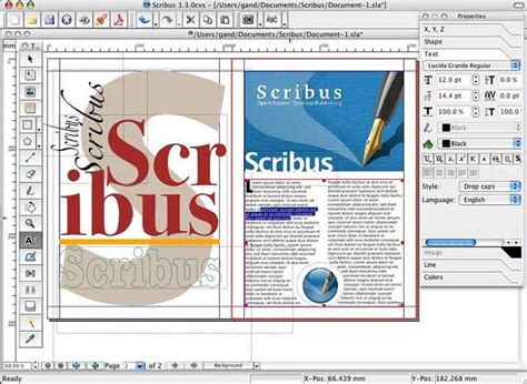 Top 10 Free InDesign Alternative for macOS 10.14