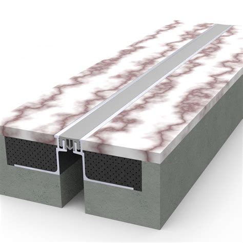 Flush ThinLine Single Seal Floor Expansion Joint 25MM 50MM