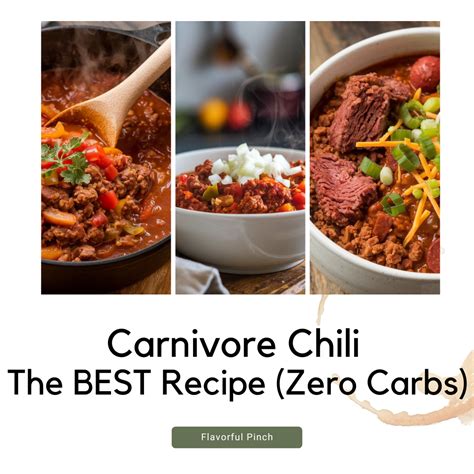 Carnivore Chili: The BEST Recipe (Zero Carbs)