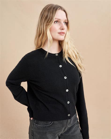 Solid Lean Lines Cardigan | La Ligne NYC