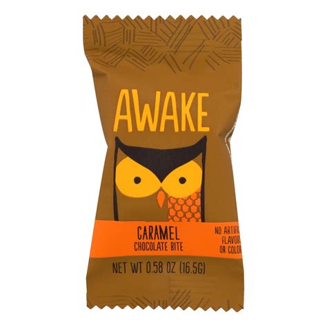Awake Caffeinated Chocolate Caramel Bites - Walmart.com