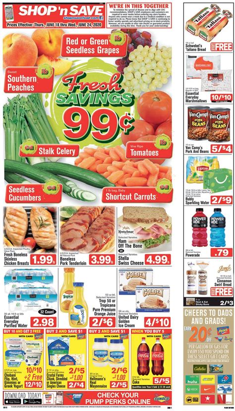 Shop ‘n Save Ad Circular - 06/18 - 06/24/2020 | Rabato