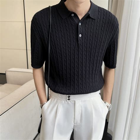 Business Casual Men Polo Shirt 的图像结果