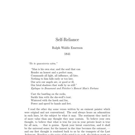 self reliance - Ralph waldo emerson.pdf | DocDroid