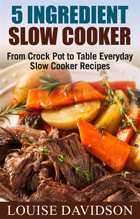 5 Ingredient Slow Cooker Cookbook - The Cookbook Publisher
