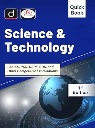Buy (QUICK BOOK) SCIENCE & TECHNOLOGY | Drishti IAS | UPSC Exam Book ...