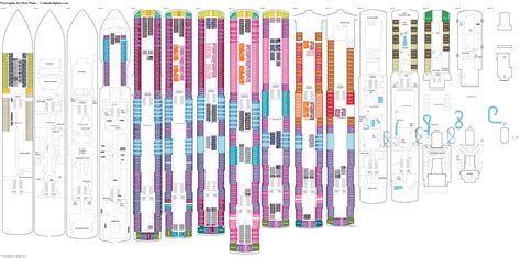 Norwegian Joy Deck Plans