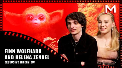 'The Legend of Ochi' Stars Finn Wolfhard & Helena Zengel Discuss Their ...