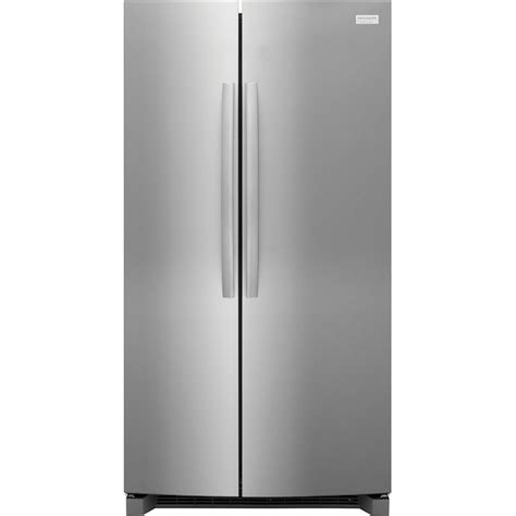 Frigidaire 26-cu ft Standard-Depth 36-in Wide Side-by-Side Refrigerator ...