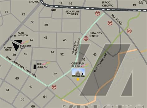 Centrum Plaza Sector 55 | Golf Course Road
